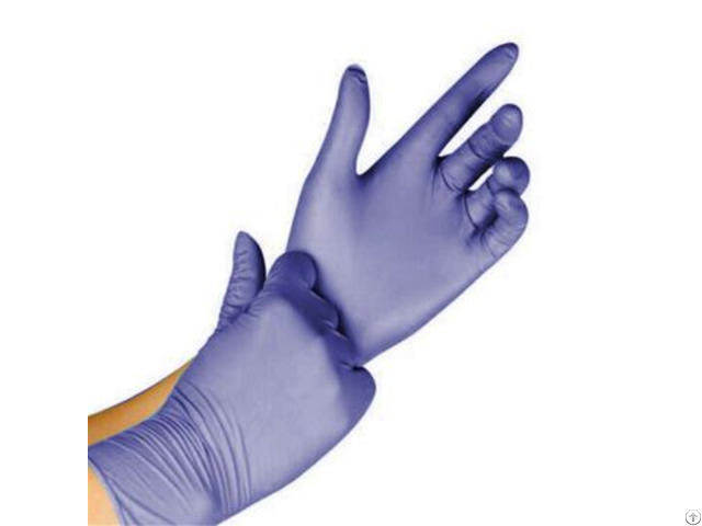 Disposable Nitrile Gloves Printed With Logo Food