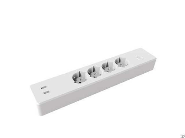 Ger It Type Tuya Multi Outlet Socket With 2 Usb 16a Cable Length 1 8m