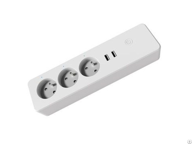 France Type Tuya Multi Outlet Socket