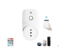 Italy Type Wifi Smart Plug For Home Devices Tuya App Control