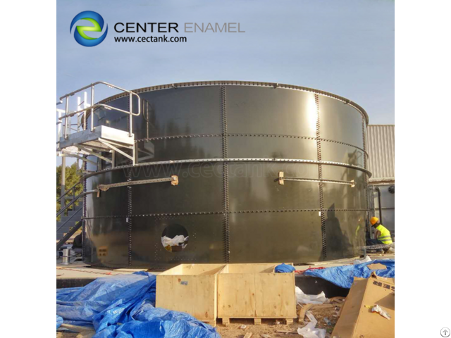 High Corrosion Resistance Glass Fused Steel Tanks For Waste Water Storage