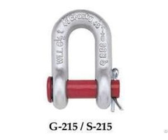 Crosby 215 Round Pin Carbon Chain Shackles