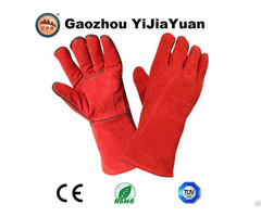 Heat Resistant Protective Welding Gloves With Ce
