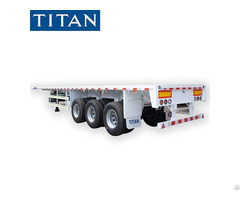 Tri Axle Container And Sidewall Trailer For Sale In Ghana