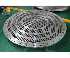 Customized Cnc Machining Forging Steel Tube Sheet Tubesheet For Heat Exchanger