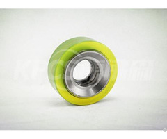 Comparison Of Bearing Polyurethane Coated Wheel And Rubber Wheels