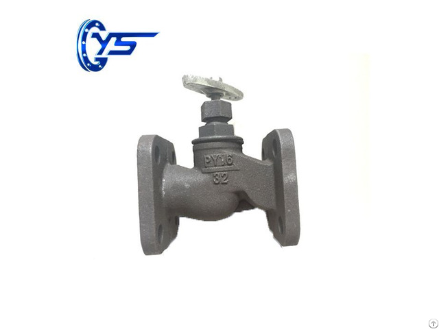 Dn 15 200mm Square Flange Globe Valve