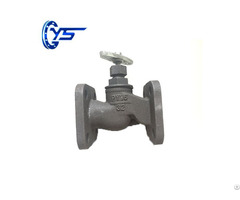 Dn 15 200mm Square Flange Globe Valve