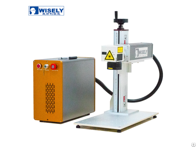 Wisely 30w Fiber Laser Marking Machine For Stainless Engraving