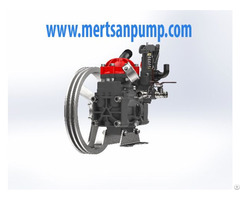 Mertsan 30 Liters 2 Membrane Diaphragm Pump Withpulley And Regulator For Field Garden Sprayers