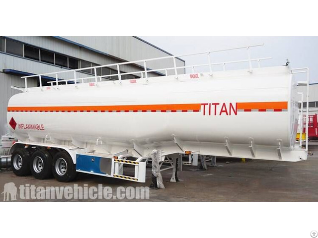 Oil Tanker Trailer Feedback From Guinea Customer