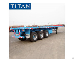 What Is A Flatbed Trailer Used For Multi Types Of Container Semi Trailers