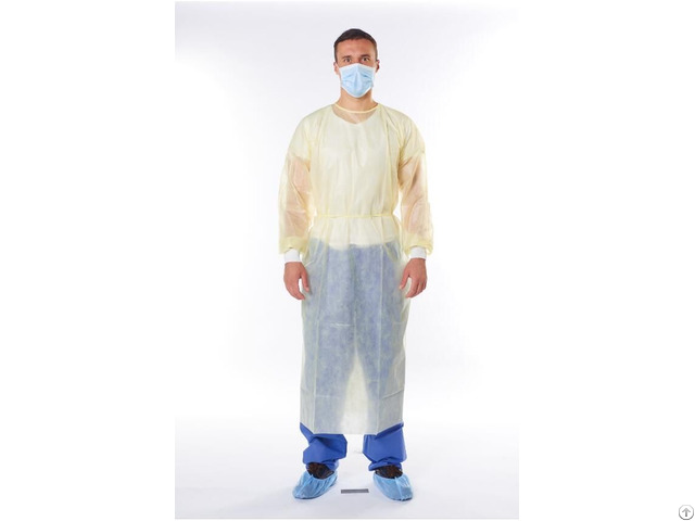 Pp Pe Pvc Apron Isolation Gown