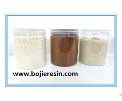 Bojie Special Ion Exchange Resin To Lead Removal