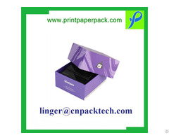 Luxury Paper Cardboard Gold Stamping Logo Gift Packing Box