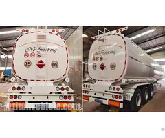 Fuel Tanker Truck Trailer Will Be Sent To Ghana Accra