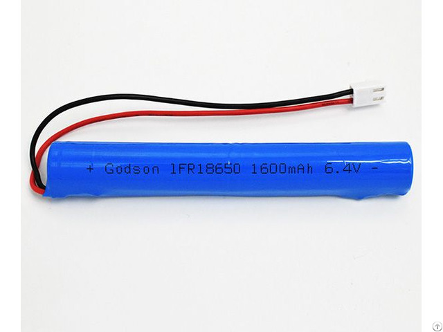 Lifepo4 Ifr 18650 1600mah 6 4v