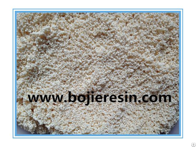 Gelatin Deashing And Purification Ion Exchange Resin