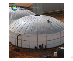 Corrosion Resistance Glass Lined Steel Waste Water Storage Tanks For Wwtp