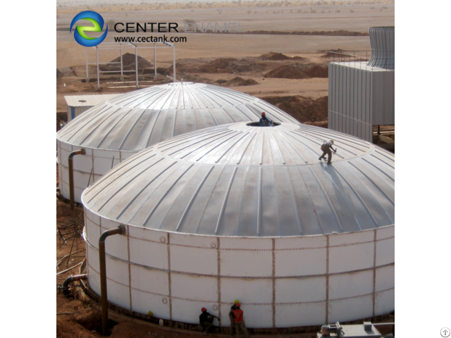 Glass Fused To Steel Sbr Waste Water Storage Tanks