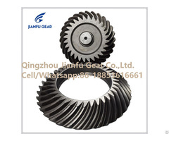 Finished Spiral Bevel Gears Supplier For Driving Axle Parts
