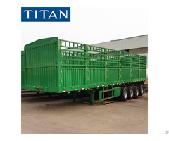 Fence Semi Trailer With Removable Walls For Sale In Zimbabwe