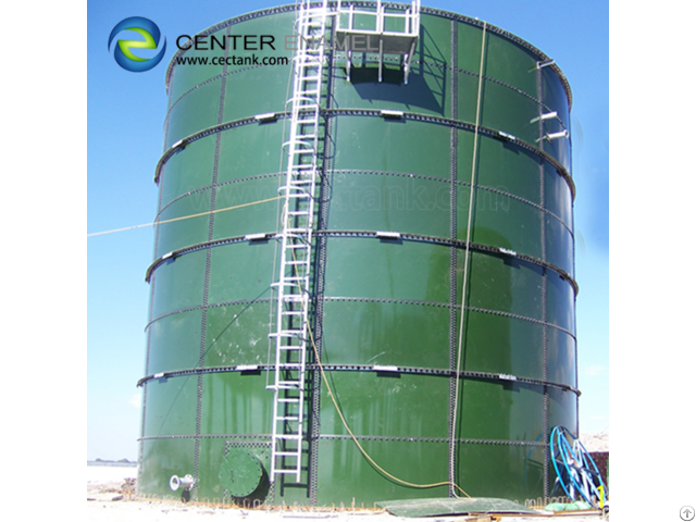 Expandable Glass Fused To Steel Liqud Waste Water Storage Tanks Made Of Art 310