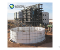 Osha Bsci Customized Glass Fused To Steel Water Storage Tanks With Iso9001 Certification