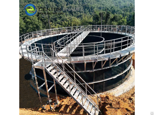 Glass Lined Steel Waste Water Treatment Tank Volume Can Be Expanded