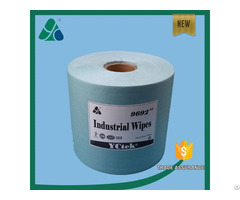 Economical Wood Pulp Polyester Industrial Wipes