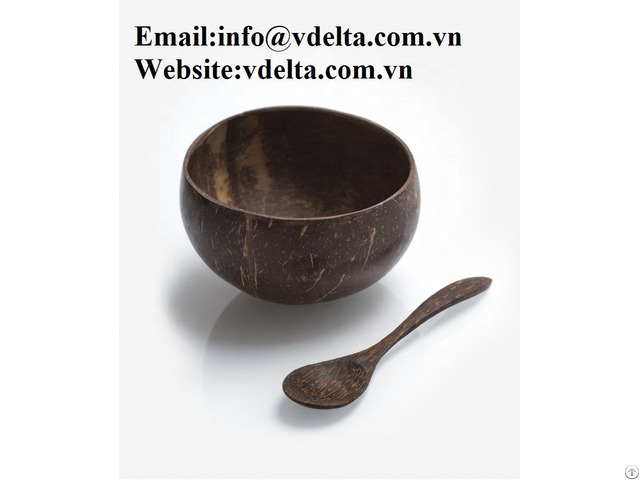 High Quality Coconut Shell Bowl Viet Delta