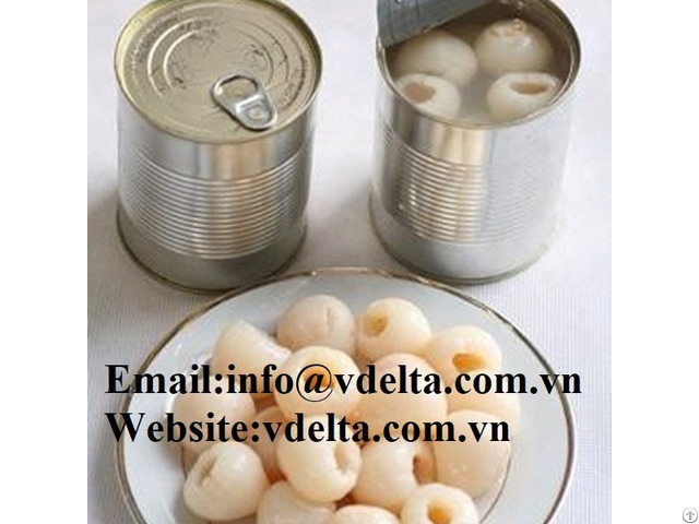 High Quality Canned Lychee Vdelta