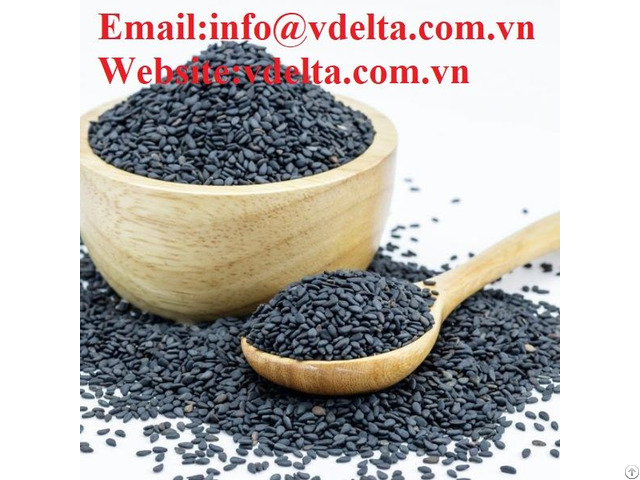 Black Organic Sesame Seeds Vdelta