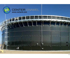 Glass Fused To Steel Waste Water Storage Tanks Vitreous Enamel Coating Process
