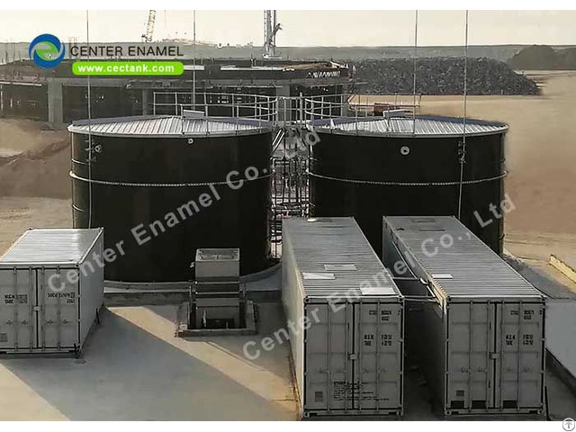 Bolted Steel Waste Water Storage Tanks As Uasb Reactor In Municipal Sewage Treatment Project