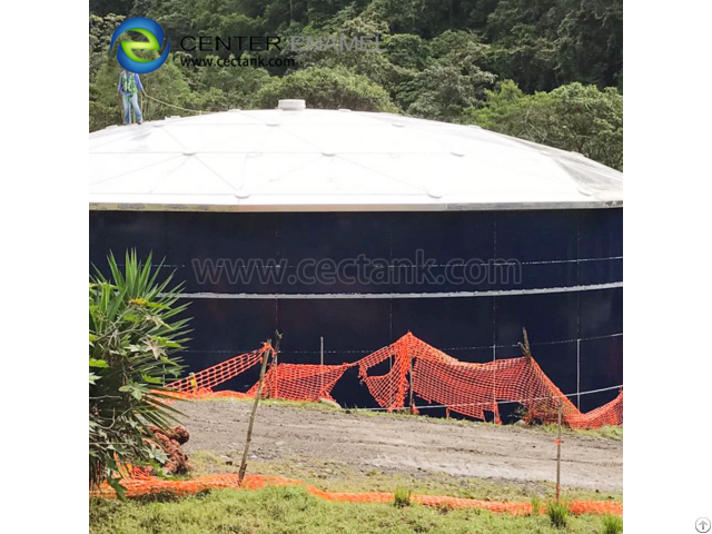 Glass Fused To Steel Waste Water Storage Tanks For Municipal Engineers And Operators