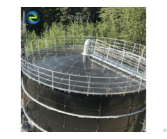 Acid Alkali Resistance Waste Water Storage Tanks Glass Fused To Steel Tank