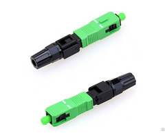 Ftth Sc Apc Optical Fast Connector For Drop Cable