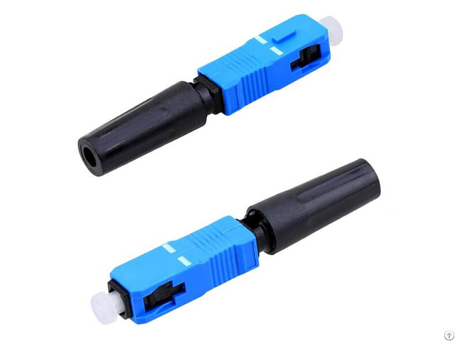 Sc Upc Sm Fiber Optic Fast Connector For Ftth Solution