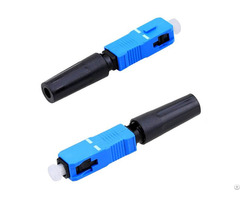 Sc Upc Sm Fiber Optic Fast Connector For Ftth Solution