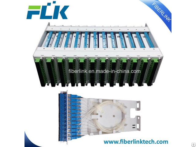 3ru 144 Cores High Density Rack Mount Fiber Optical Distribution Frame Patch Panel Odf