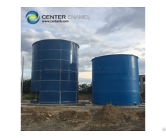 Above Ground Anaerobic Digestion Tanks For Wastewater Treatment Project
