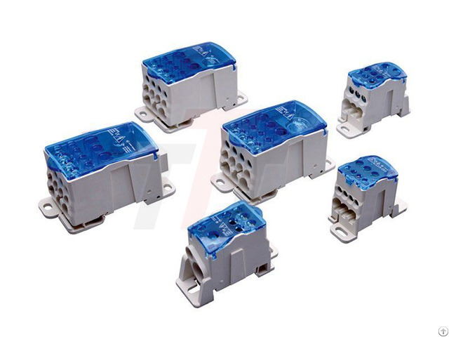 Junction Box Terminal Bars Covered Gkukk