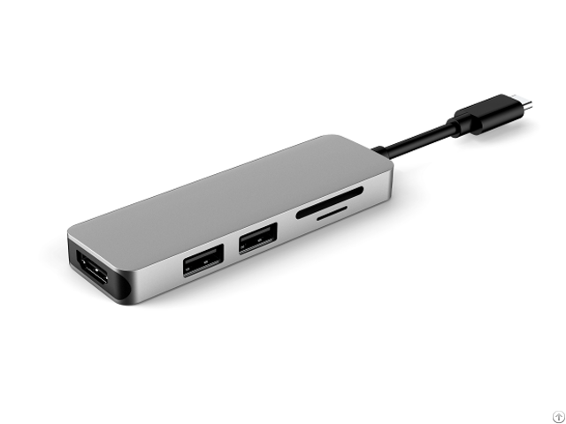 Uc0101e 5 Ports Usb C Hub With 4k60hz Hdmi And 3 1 10gb S Data