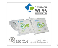 100 Percent Polyester Lint Free Wipers Cleanroom Wipes