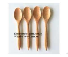 High Quality Coconut Wood Spoons Viet Delta