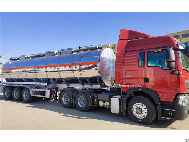 Cimc Stainless Steel Diesel Tanker Trailer For Sale
