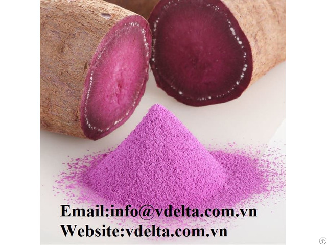 High Quality Organic Purple Sweet Potato Powder Vdleta