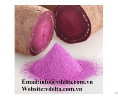 High Quality Organic Purple Sweet Potato Powder Vdleta