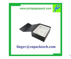 Customized Coated Art Paper Gift Box Display And Retail Container